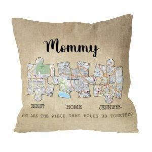 Mom You Are The Piece That Holds Us Together Three Pieces Custom Pillow