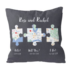 Custom Pillow Print Hello! Will You? I Do! 