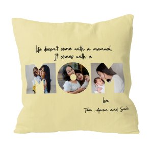 Customized Mom Photo Pillow Best Gift For Mother