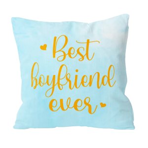 Best Boyfriend Ever Custom Pillow Valentine Gift