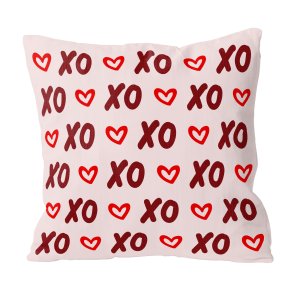 XOXO Love Custom Valentine’s Day Pillow