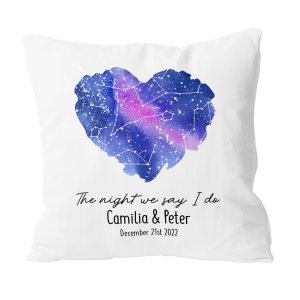 The Night We Say I Do Custom Pillow