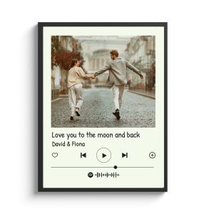 Personalized Song Plaque Custom Canvas Print